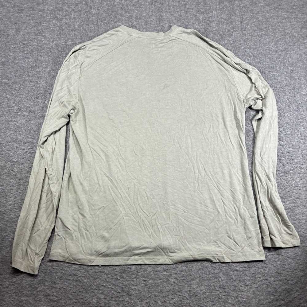 Free Fly Bamboo Long Sleeve Shirt Mens 2XL Gray Performance Lightweight Stain - Picture 6 of 10